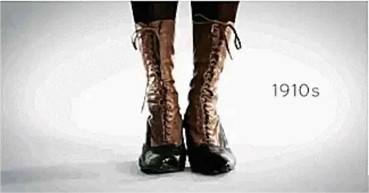 A Century of Women’s Shoe Trends: A Journey Through Time
