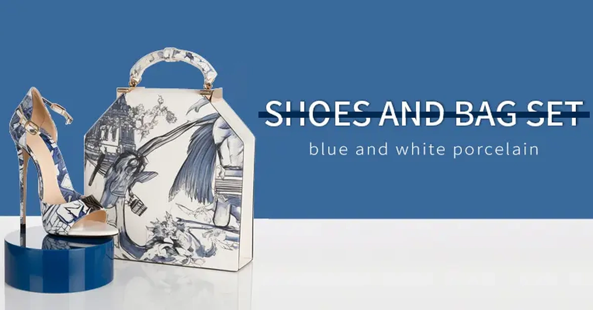 Build your brand with customized high heel pump and bags.