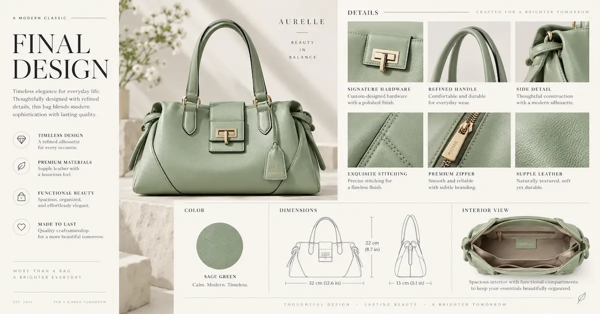 From Sketch to Product: How Handbags Are Developed