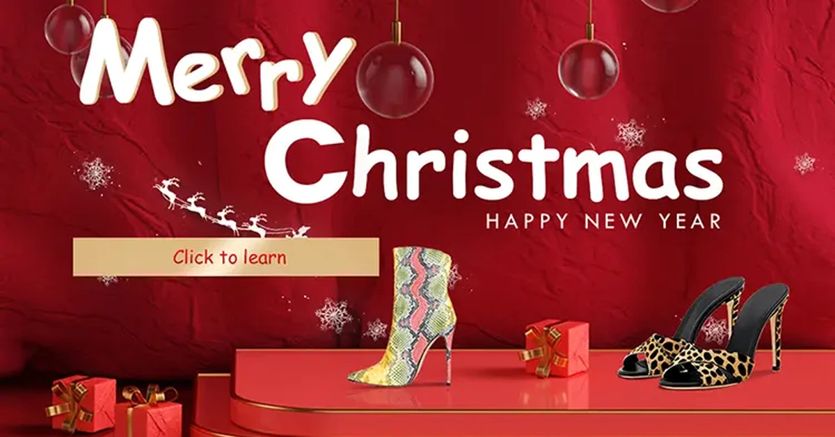 Happy Christmas and do not forget take our shoes as a gift…