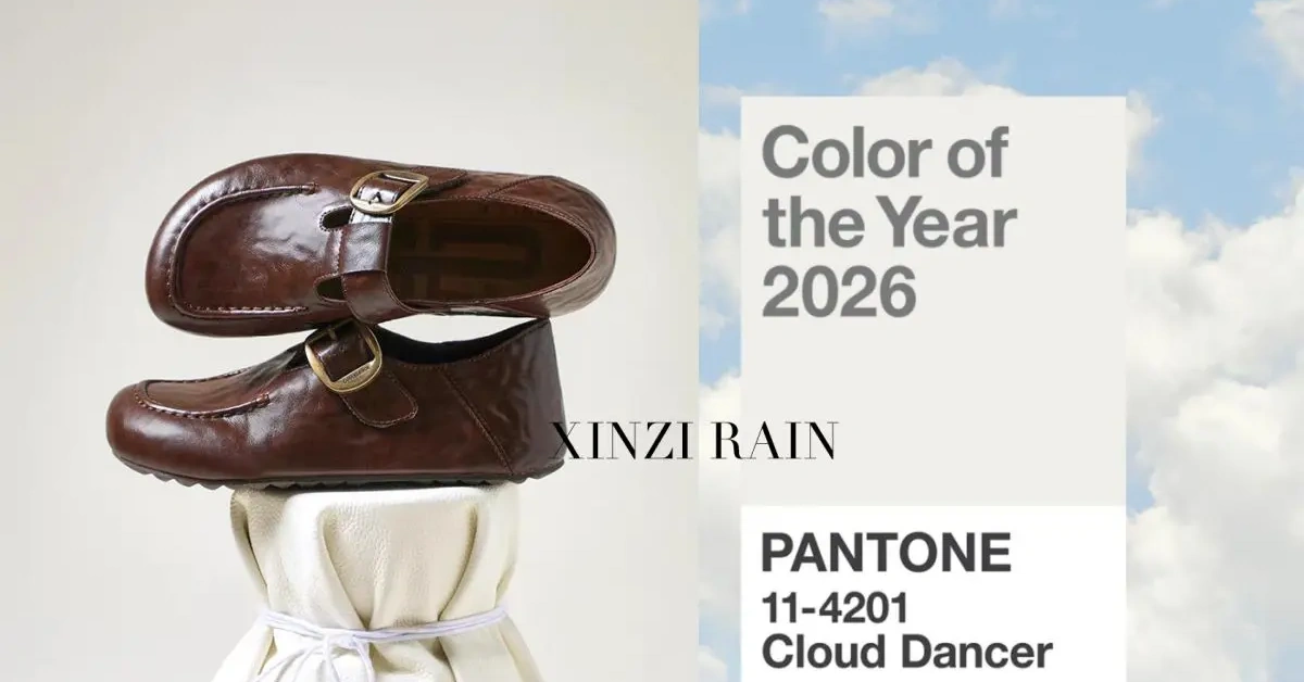 Pantone 2026 Color of the Year: How “Cloud Dancer” Is Shaping Women’s Footwear Fashion Trends